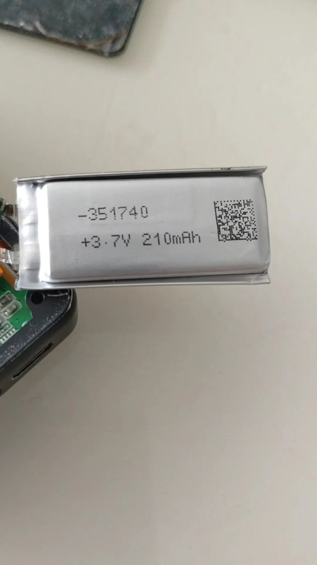buy more will cheap 351740 polymer lithium battery 3.7V210mah wireless keyboard locator rechargeable battery cell