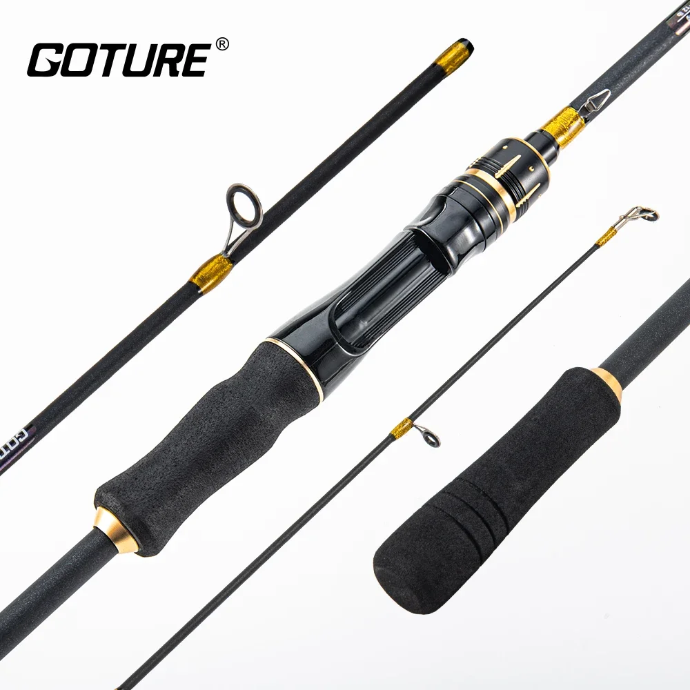 

Goture PROWESS Fishing Rod Two Tip Lure 5-30g Line 4-12lb Fast Ultralight Spinning Trout Bass Rods M Power Travel Tackle