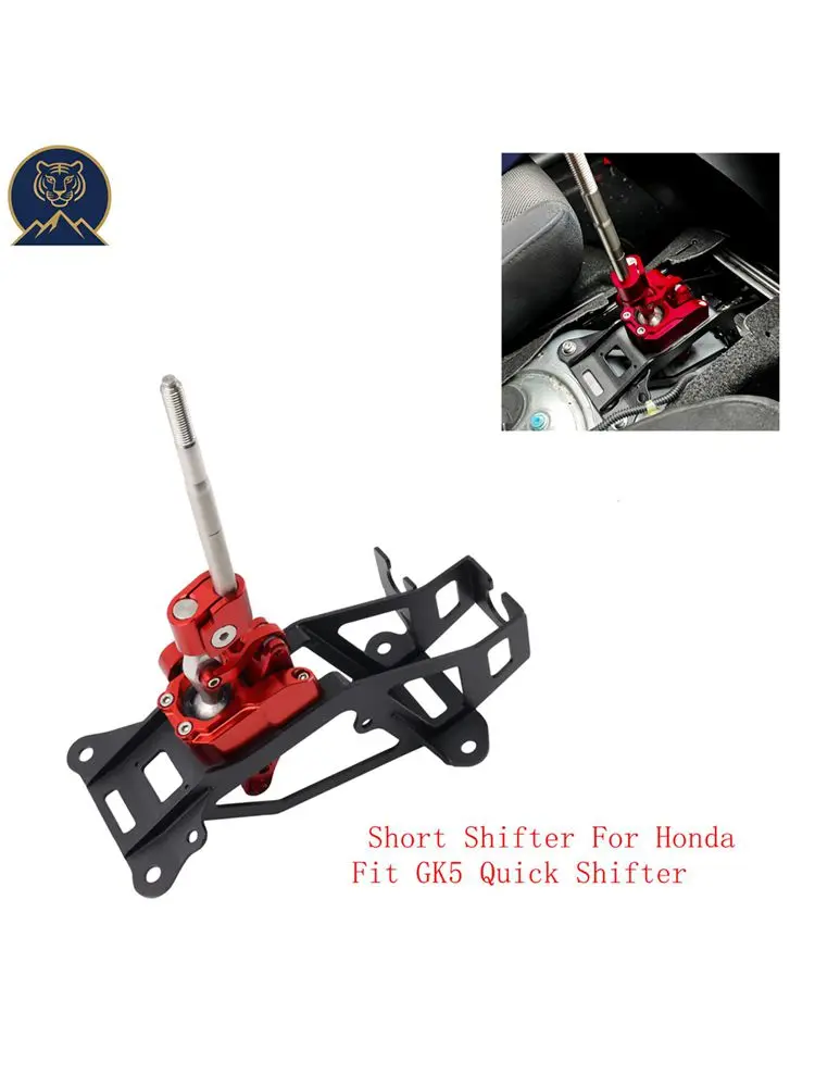Korte-werpversnellingsbak Racing Manual Quick Gear Shifter Assembly voor Honda Fit GD3 GK5 GE6 GE8, City GM6 GJ6 GJ8, Greiz, Gienia - afbeelding 2
