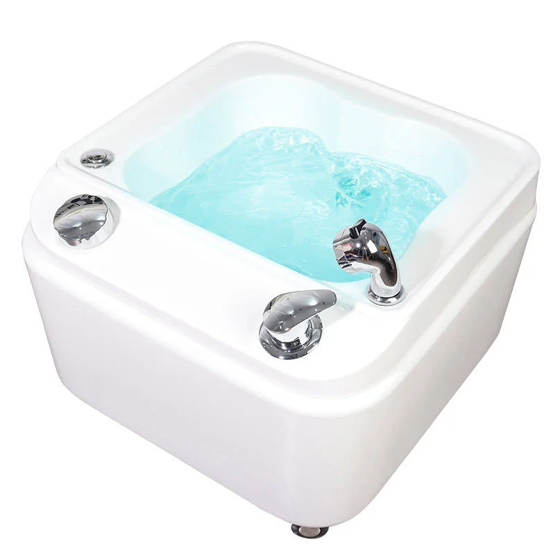 Eurostyle Hydrotherapy whirlpool Powered Treatment Pedicure Bowl Portable No Plumbing with Drain ZY-2022FT01