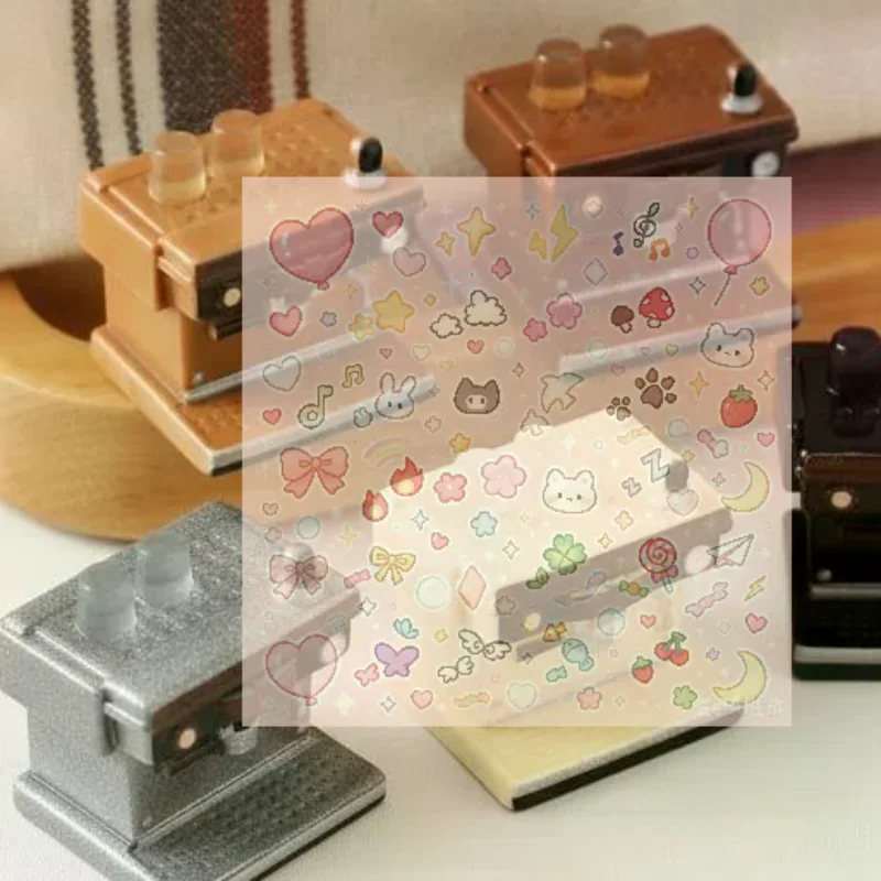 Mini Espresso Coffee Machine Fridge Magnet Vintage Coffee Maker Refrigerator Magnets Decor DIY Accessories