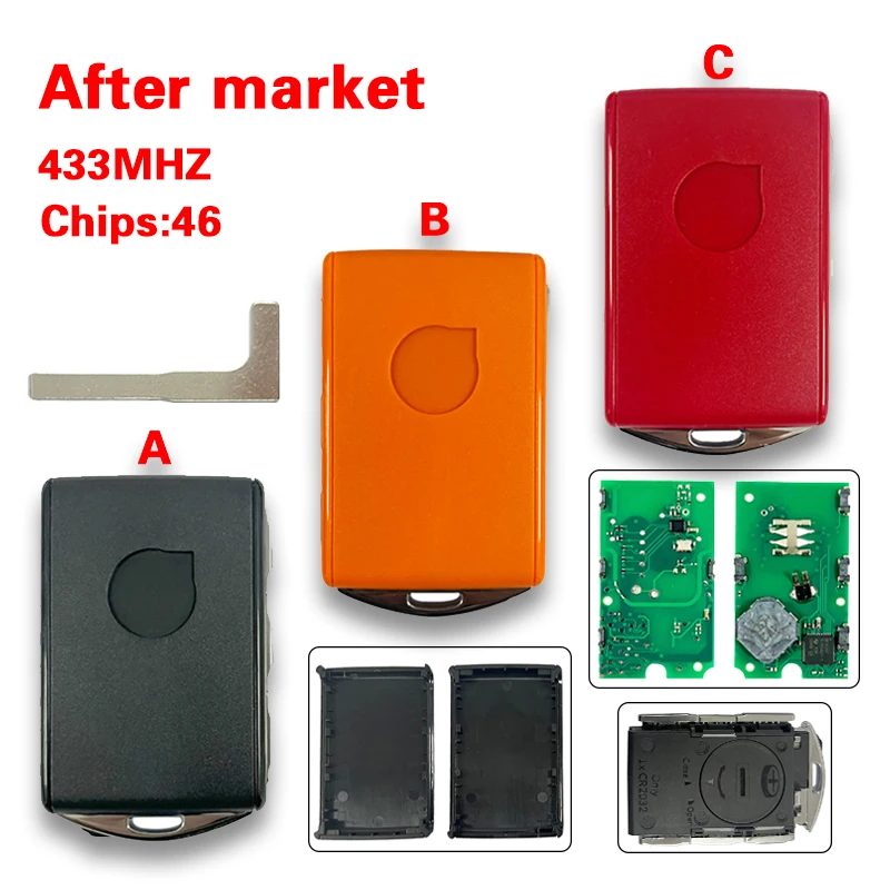 

CN050002 Aftermarket For 2016-2020 Volvo S90 S60 S40 XC60 XC90 Smart Key 434MHZ 8A Chip Key Fob YGOHUF8423