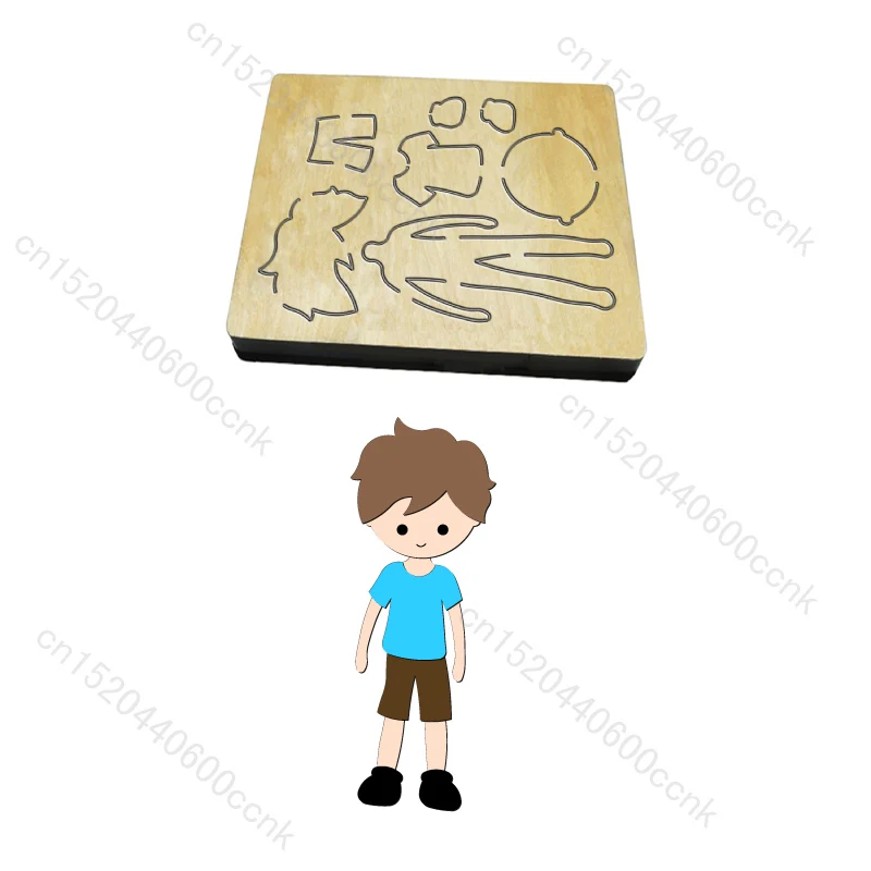 

New boy wooden dies cutting dies for scrapbooking Multiple sizes V-6283