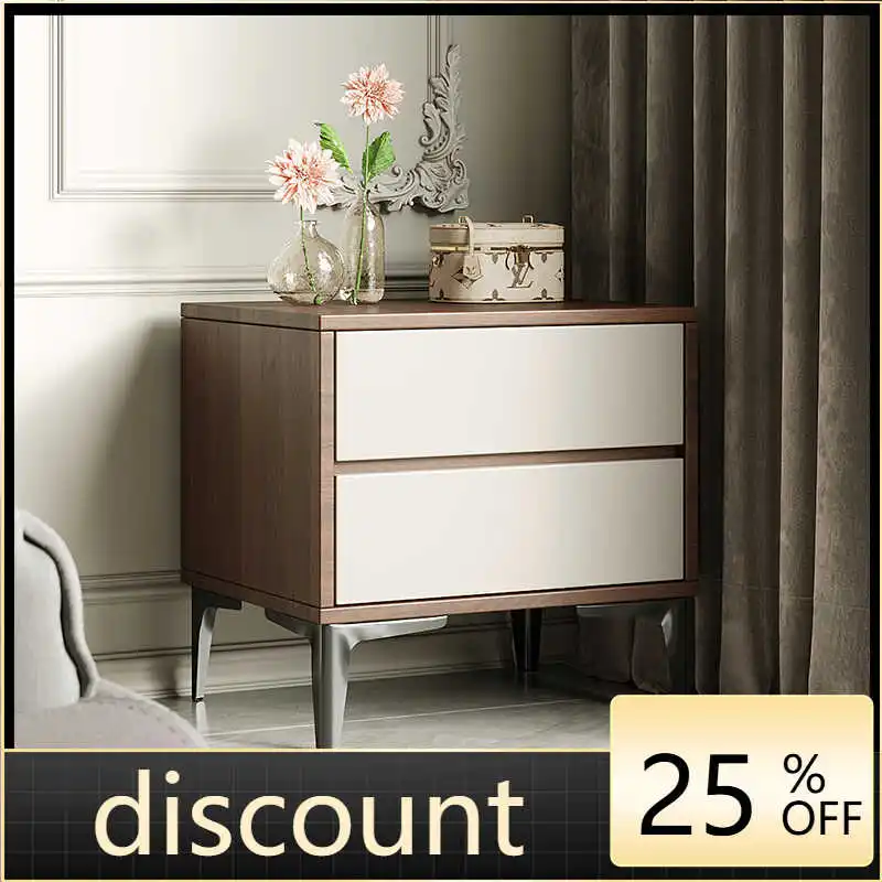 

LMM modern simple bedside cabinet light luxury high-end bedroom creative storage cabinet