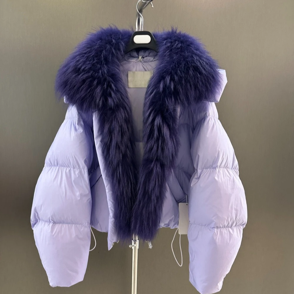 معاطف الشتاء 2025 ملابس خارجية فاخرة ذات علامة تجارية بسيطة معطف أنيق مصمم سميك ودافئ فضفاض بقلنسوة سترات طويلة للنساء #1