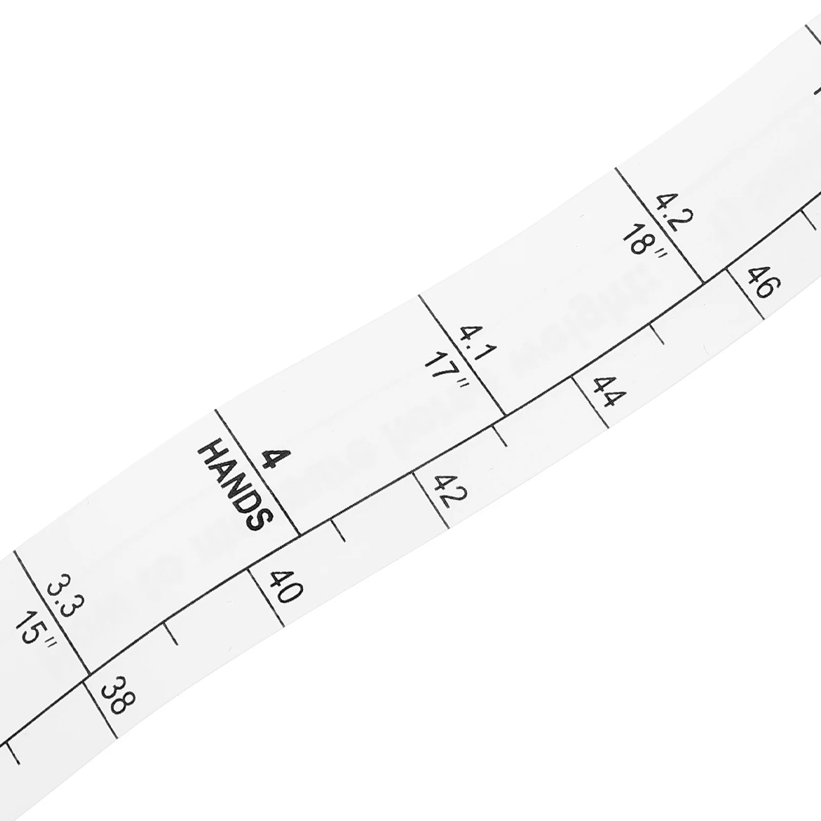 Horse Measure Tape Flexible Portable Measuring Tool For Livestock Weight Height Small Size Roll-Up Design Animal