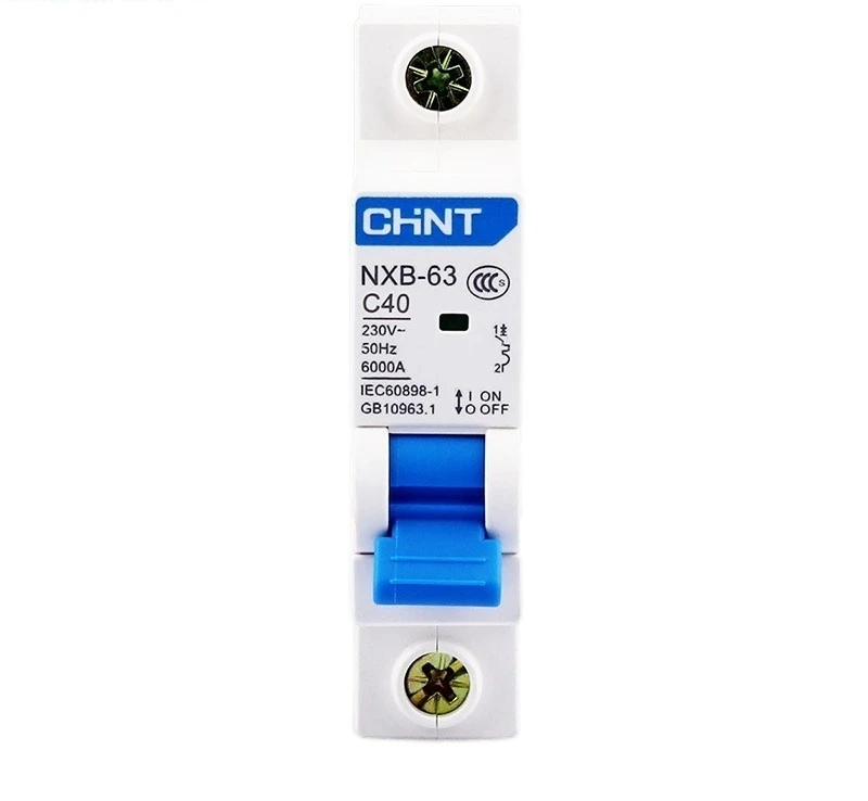 ＹＡＯ　CHNT  NXB-63 1P AC 230/400V Miniature Circuit Breaker C 6 10 16 20 25 32 40 63A Overload Protector  DZ47 C Style Air Sw