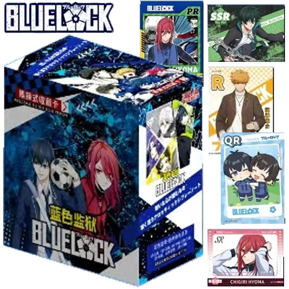 BLUE LOCK Collection Card For Children Barou Shouei Mikage Reo Sports Themed Youth Anime Rare Limited Game Card Christmas Gifts