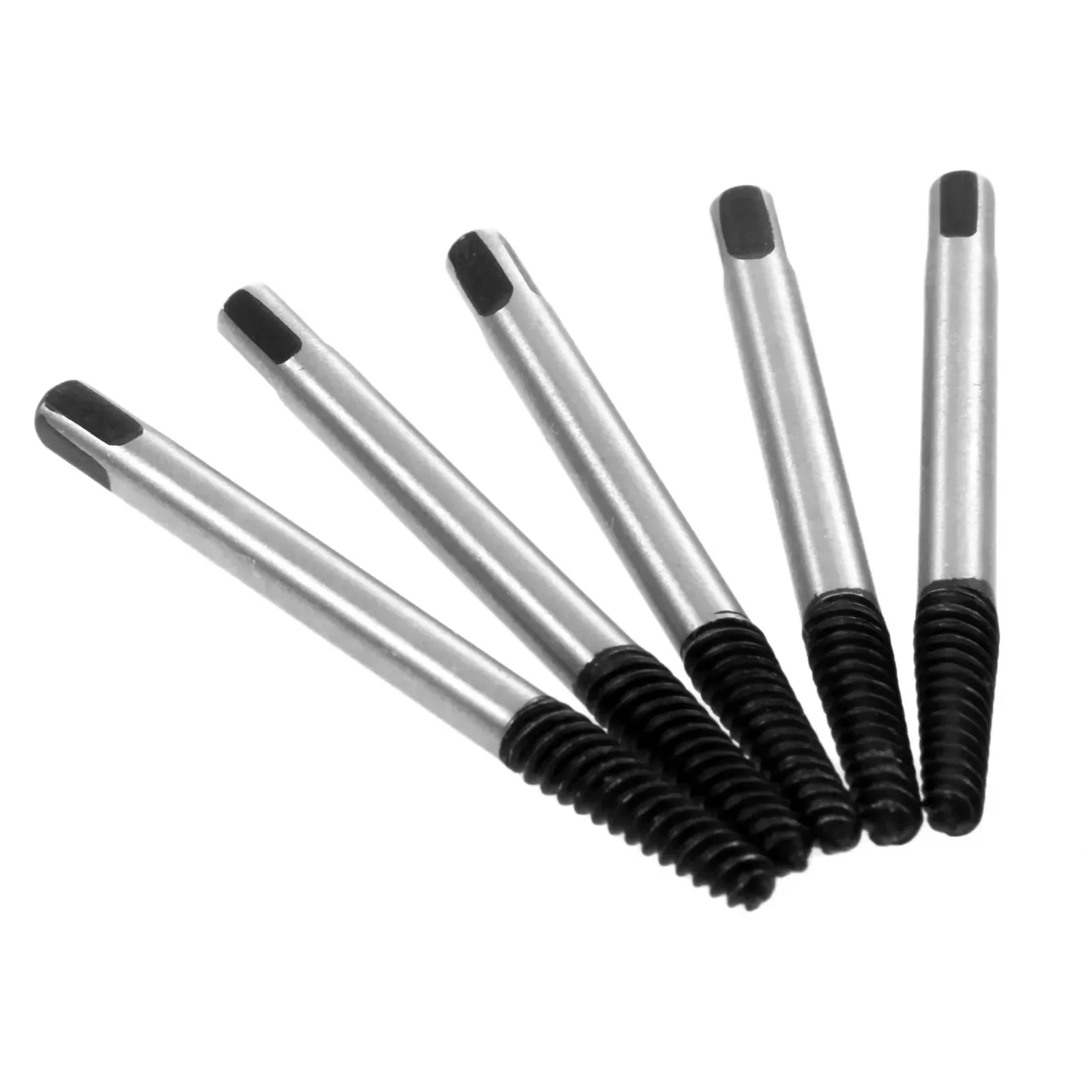 5Pcs Steel Easy Out Damaged Broken Screws Stud Extractor Drill Bits Removal Tool Damaged Bolts Screw Remover Speed Out Tools 1#