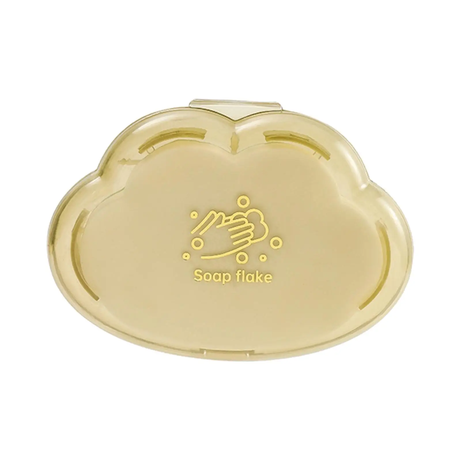 50 Pieces Portable Soap Sheets with Storage Box Disposable Hand Wash Soap Paper