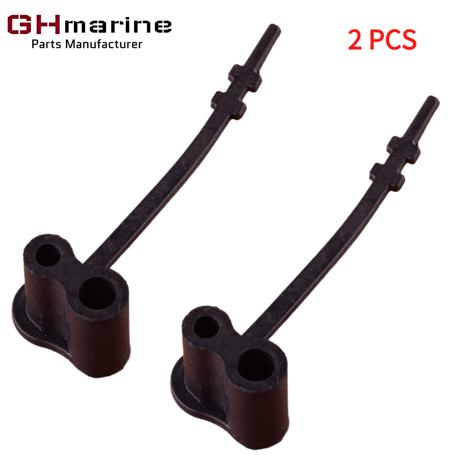 2 PCS 3H6-70262-0 Rubber Fuel Connector Protector Fit for Tohatsu Hangkai Outboard Motor Black practical