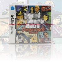 Grad Thef Aut:Chinatown Wars FRA Version Red Sealed Package 1:1 Original Replic Video Game For DS 2DS 3DS Console