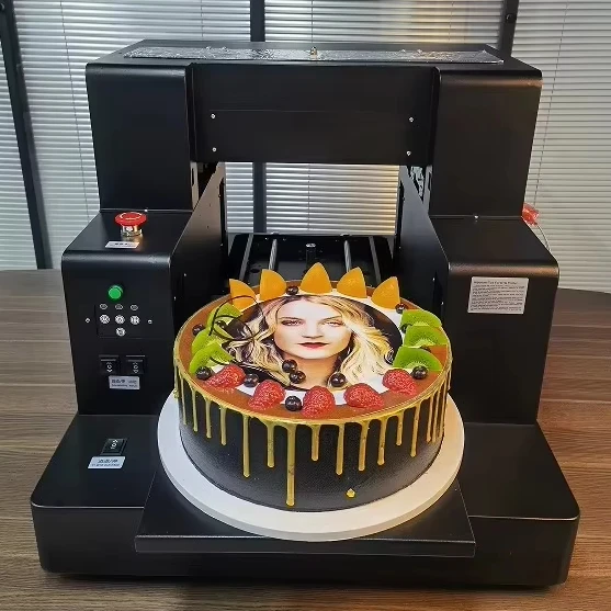 

Imprimante A4 Automatic Cake Cookies Selfie Art Food Printer Photo Printer Edible Ink Printing Machine