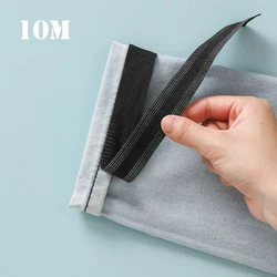 5/10M Self-Adhesive Pants Paste Edge To Repair Jean Clothing Jean Pants By Iron-on Suit Pants Can Shorten Length Sewing Fabric