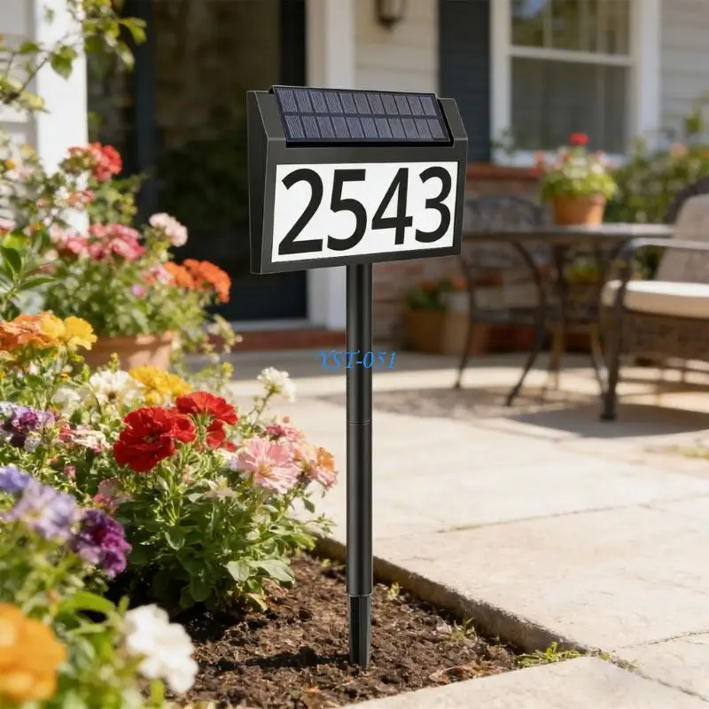 E15A Solar Automatic Number Plate Light With Impermeable Feature For Outdoor Use