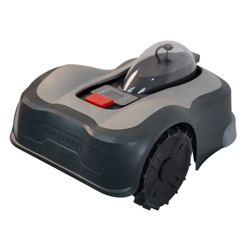 

Fully automatic borderless lawn mower, high-efficiency trimming mobile phone planning path garden lawn mowing robot