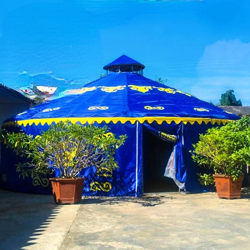 For Mongolian yurt tent, farmhouse, large-scale holiday barbecue, catering, sunshade