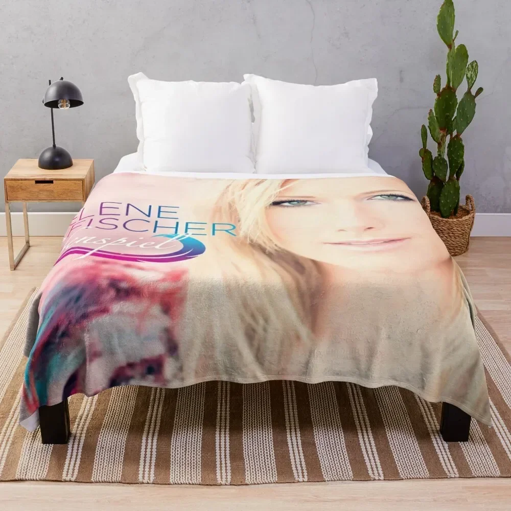 

Helene Fischer - Farbenspiel Throw Blanket Stylish Warm Blanket for Living Room Bedroom