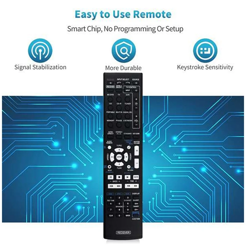 AXD7565 Remote For Pioneer VSX-324-K AXD7565 VSX-819H VSX-828-S VSX-921 Home Theater Audio Video Receiver System