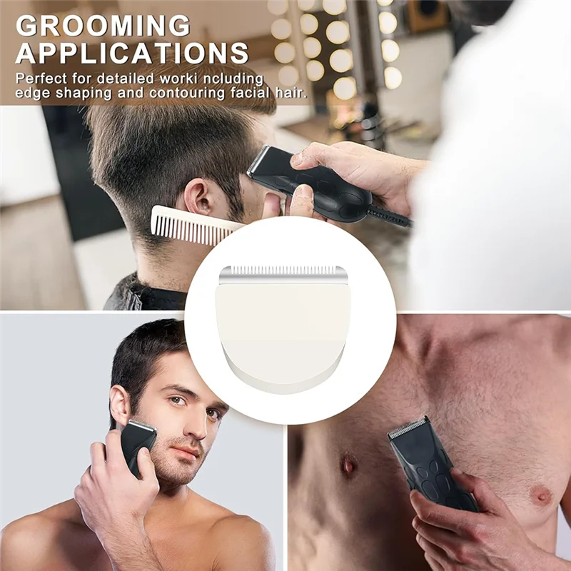 【ADORN】شفرة بديلة لقص الفول السوداني، شفرة بديلة لماكينة قص شعر الفول السوداني Wahl 2068-300، أبيض #4