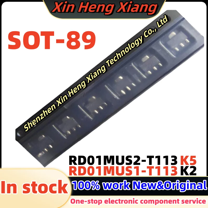 (5pcs)RD01MUS1 RD01MUS1-T113 K2 RD01MUS2 RD01MUS2-T113 K5 SOT-89