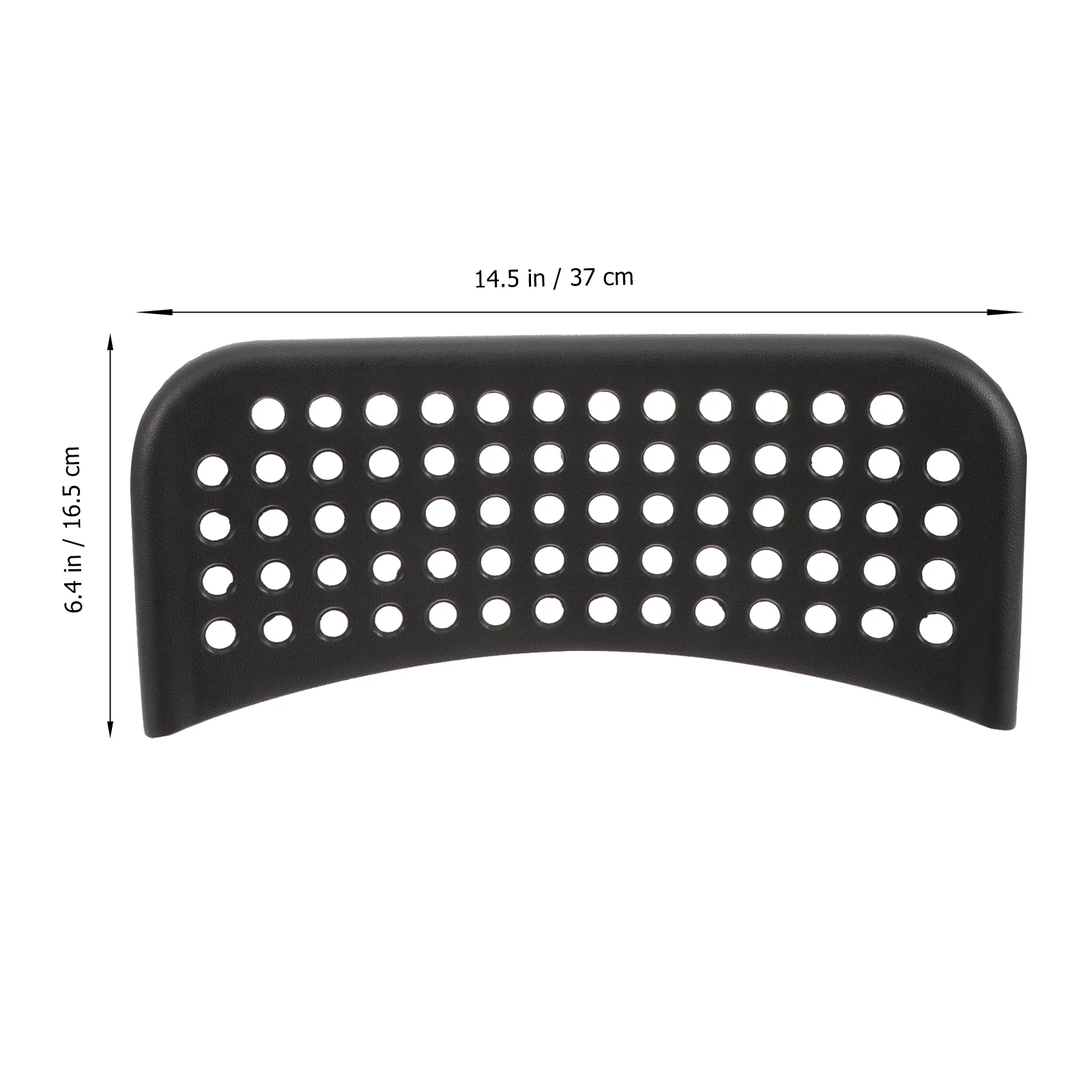 

Universal Chair Backrest Replacement Plastic Back Support For Home Office Restaurant Easy Install Lightweight Design