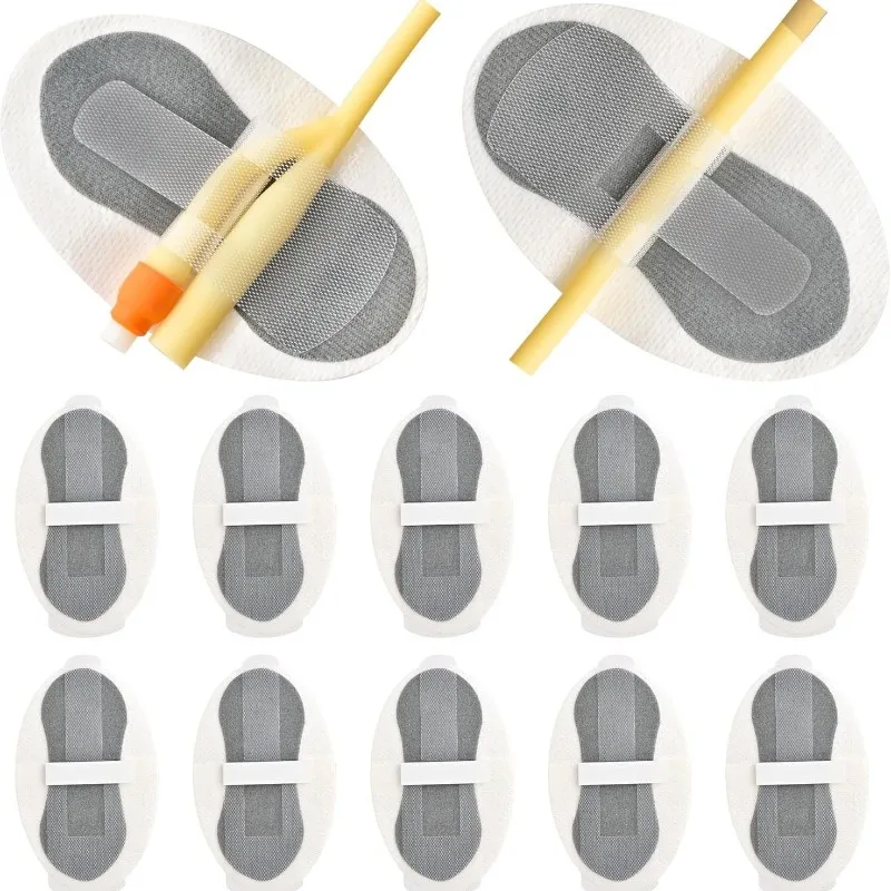 A73U Catheter Stabilization Devices 24 PCS For PEG/G/Feeding Tube Urinary Leg Bag Legband Holder Sticker