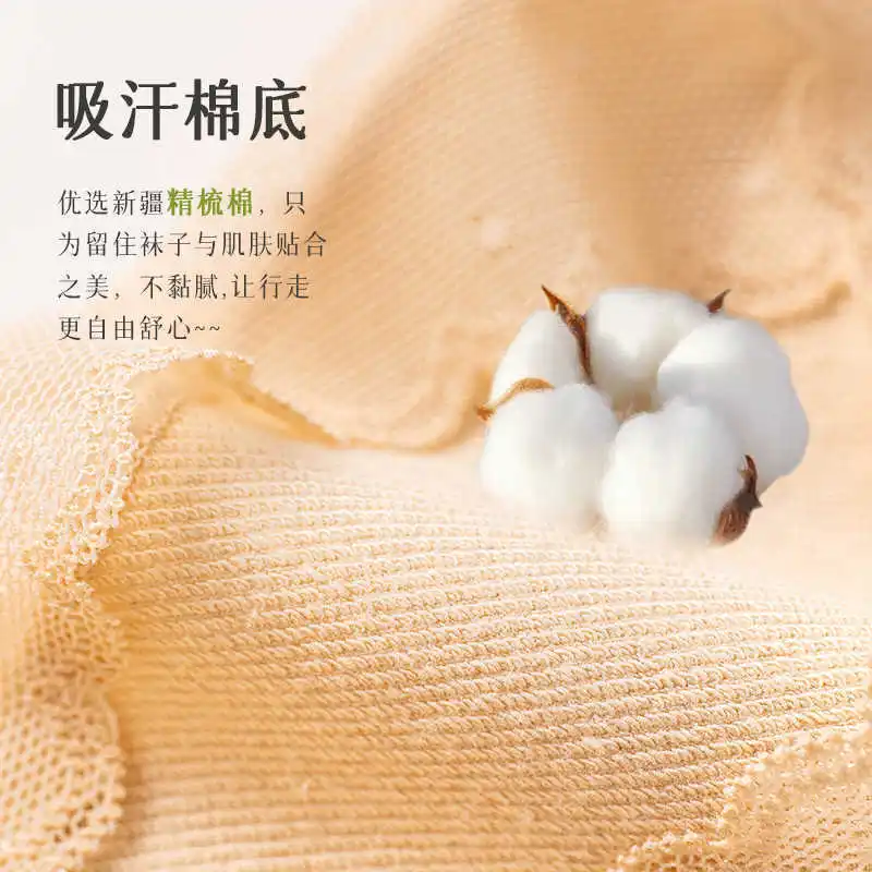 

Носки-невидимки для женщин, силиконовые, нескользящие, кружевные, невидимые под одеждой, летние, дышащие, тонкие, с хлопковой подошвой, с низким вырезом, короткие