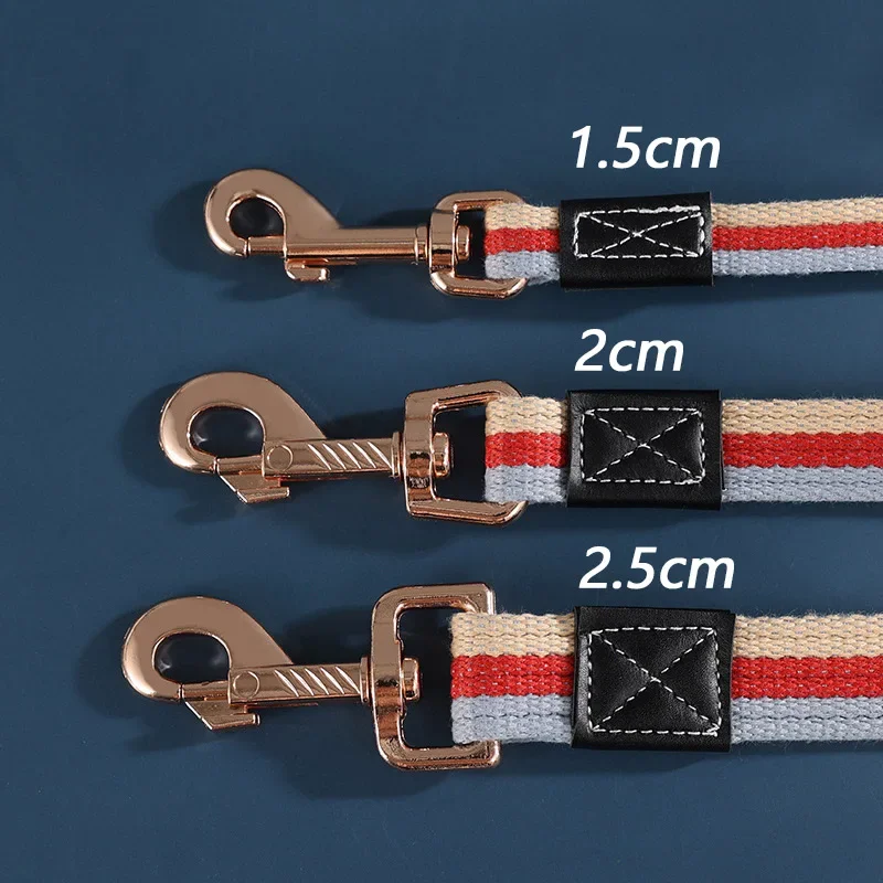 Dog Training Leash Non-slip Rubber Nylon Lead For Pet Walking_voghion.com