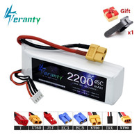 11.1V 2200mAh 3s 45C LiPo Battery For RC Helicopter Aircraft Quadcopter Cars Airplane With T/JST/XT30/XT60 Plug 3S 11.1v Battery