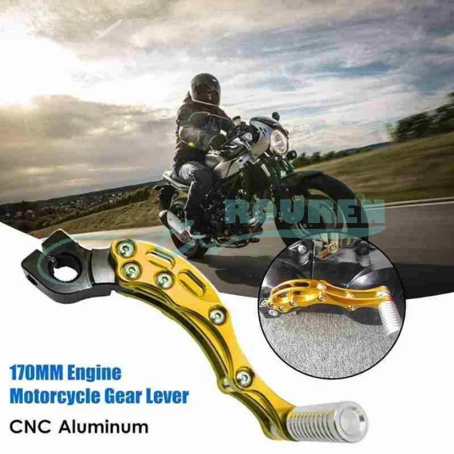 CNC Engine Gear Shift Lever Shifter Refit Starting Rod for Motorcycle ATV Dirt Pit Bike 50/110/125/150/250CC Kick Start Pedal