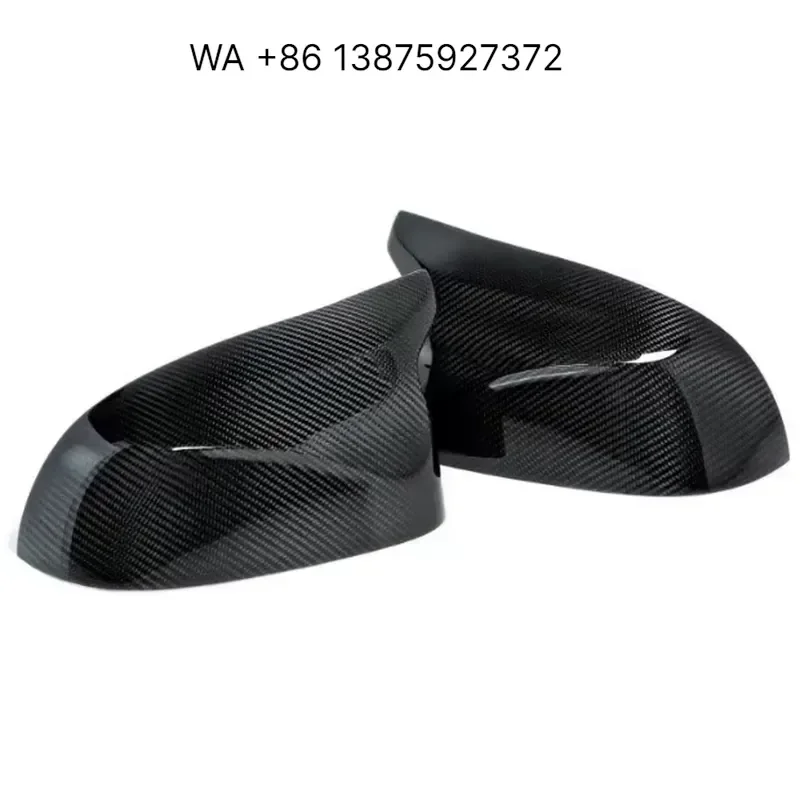 Wmwmnu Custom Carbon Fiber Rear View Side Mirror Covers Caps for 1 2 3 5 6 7 Series G80 G82 E90 Z4 E89 XM Mansory Style