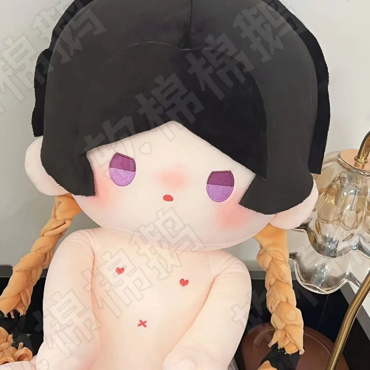 40CM Anime Role Ran Haitani Attributes Soft Plush Doll Body Dress Up Stuffed Toys Sitting Posture Figures Pillow Xmas Gift