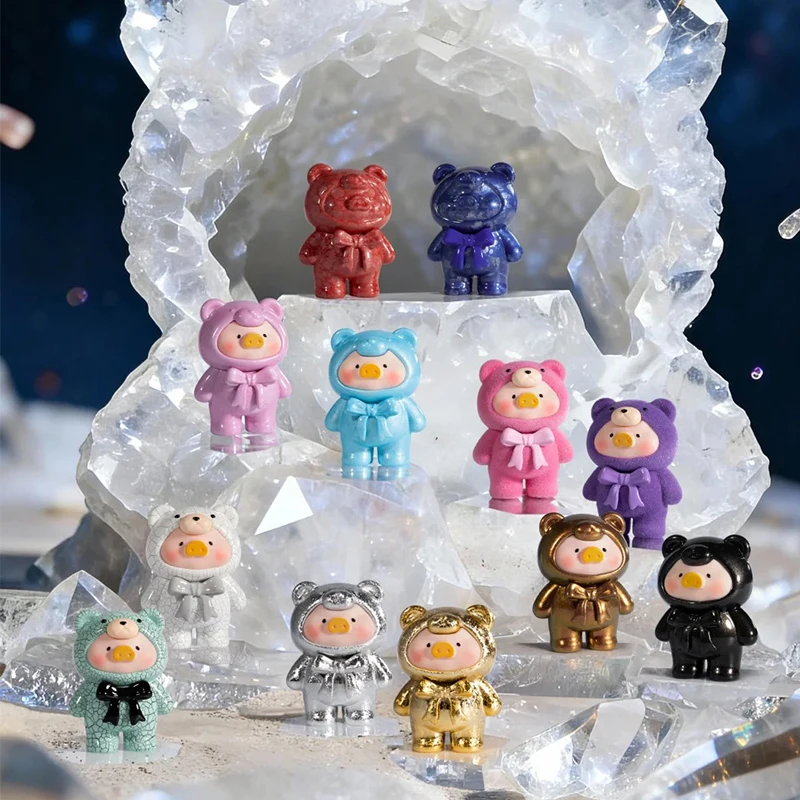 

LuLu The Piggy Teddy Mini Series Blind Box Cute Piggy Anime Dolls Mystery Box Kawaii Pig Model Toys Surprise Bag Charm Ornaments