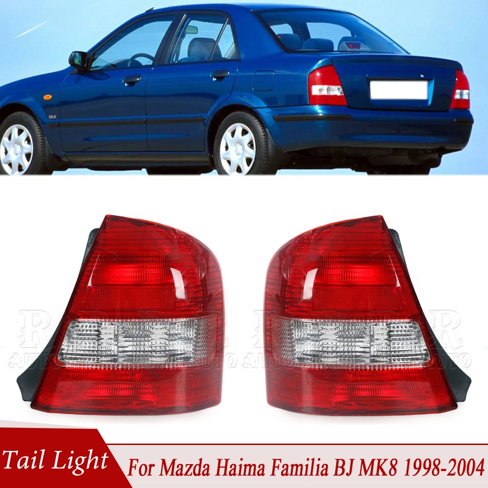 

Tail Light Assembly With Bulb Or No Bulb Brake Light For Car For Mazda Haima Familia BJ MK8 1998 1999 2000 2001 2002 2003 2004