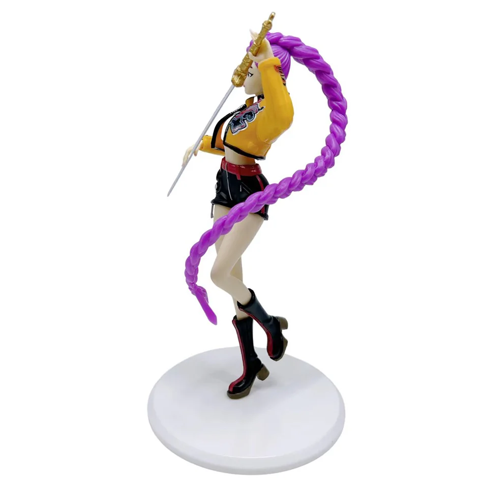 Hot 20CM Anime KPop Devil Hunter Doll Vinyl Toy Rumi Character Vinyl Mask with Box Ornament Toy Birthday Christmas Gift