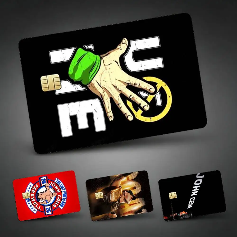 Wrestling Star J-John C-Cena Sticker Decoration Creative Bank Card Bus Metro Waterproof Sticker