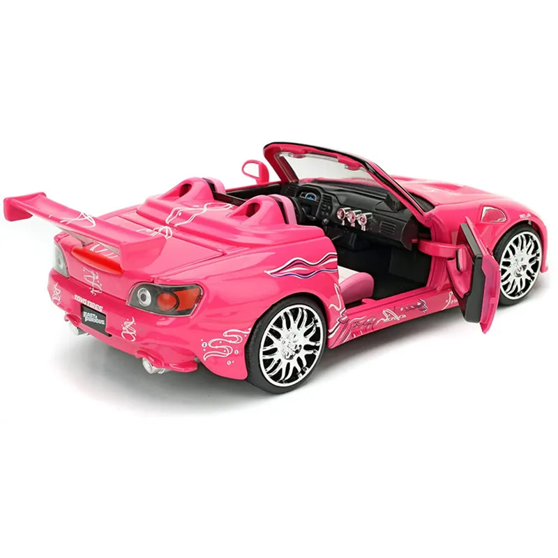 1:24 Honda S2000 Alloy Sports Car Diecast & Toy Metal Muscle Racing Car Supercar Model High Simulation Collection Childrens Gift