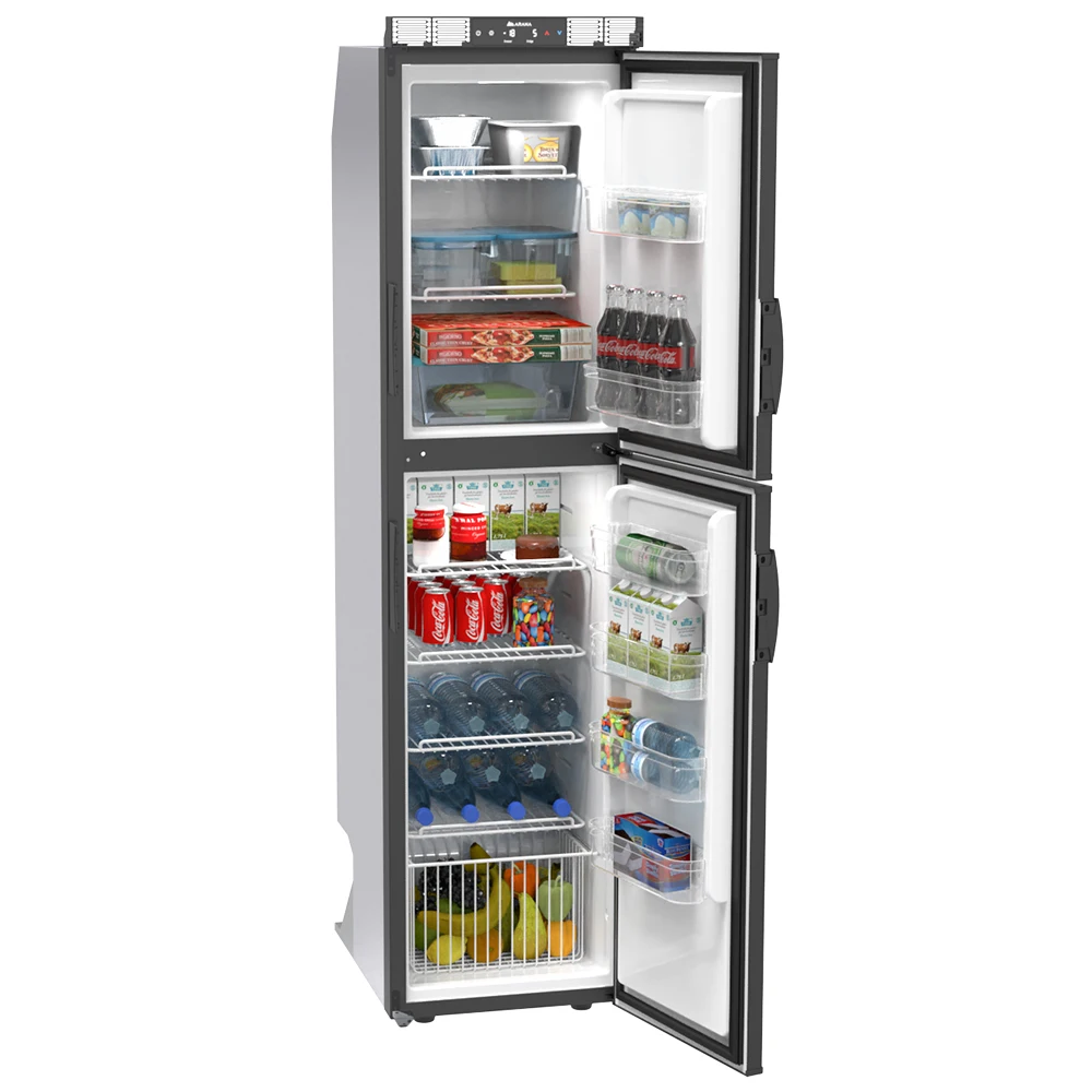 

2-Department 12/24V DC Freezer Refrigerator for RV Caravan Yacht Electrical System Fridge