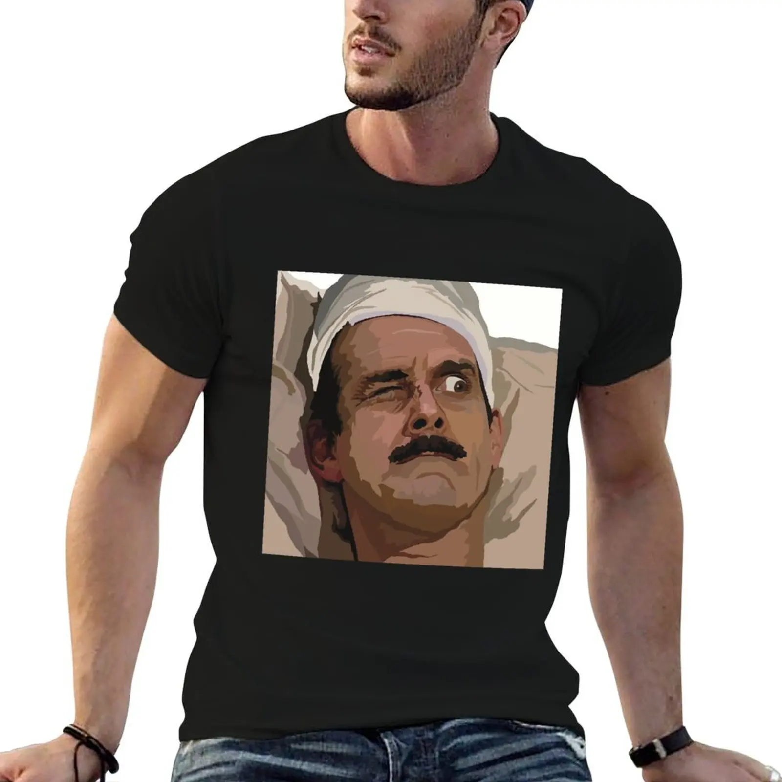

Cleese The Mention illustration Fawlty Towers Basil T-Shirt design with t War John original Don’t prints shirts Fawlty