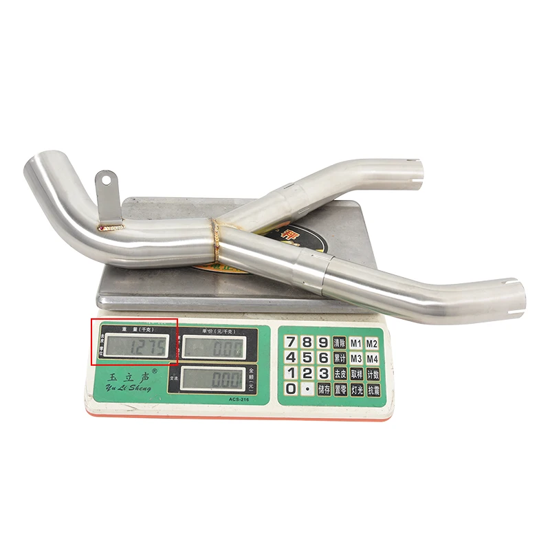 For Moto Guzzi V85Tt  V 85Tt V85 V 85 Tt 2019 2020 2021 2022 Motorcycle Exhaust Muffler Link Pipe