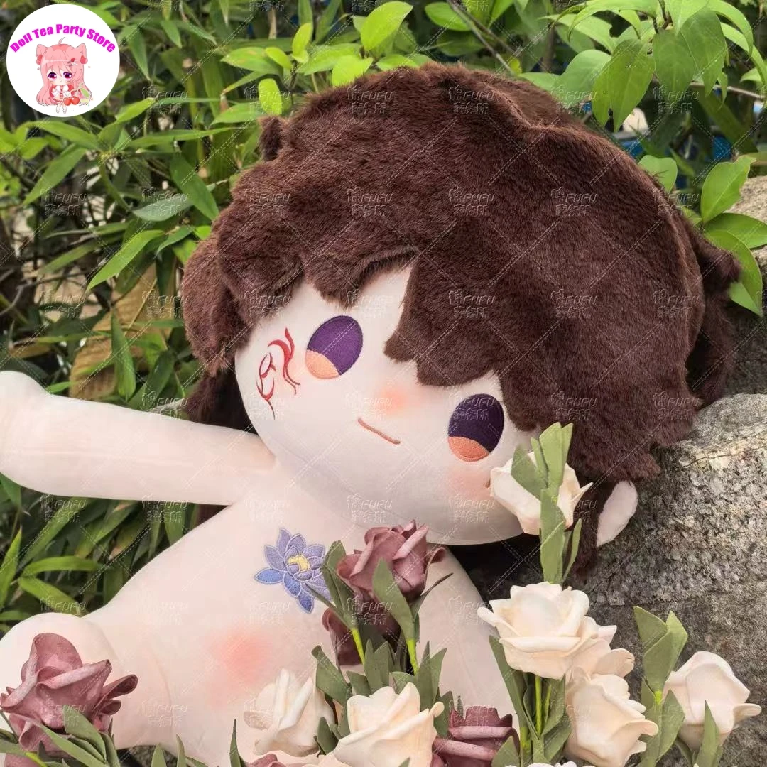 

Плюшевая кукла-подушка в старинном стиле Калеб из аниме Love and Deepspace, мягкая, в сидячей позе, 40 см, для переодевания, подарок