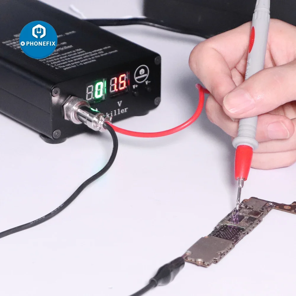 Phonefix-caixa de ferramentas para reparo, detecção de queima, curto-circuito, telefone móvel, pcb, iphone