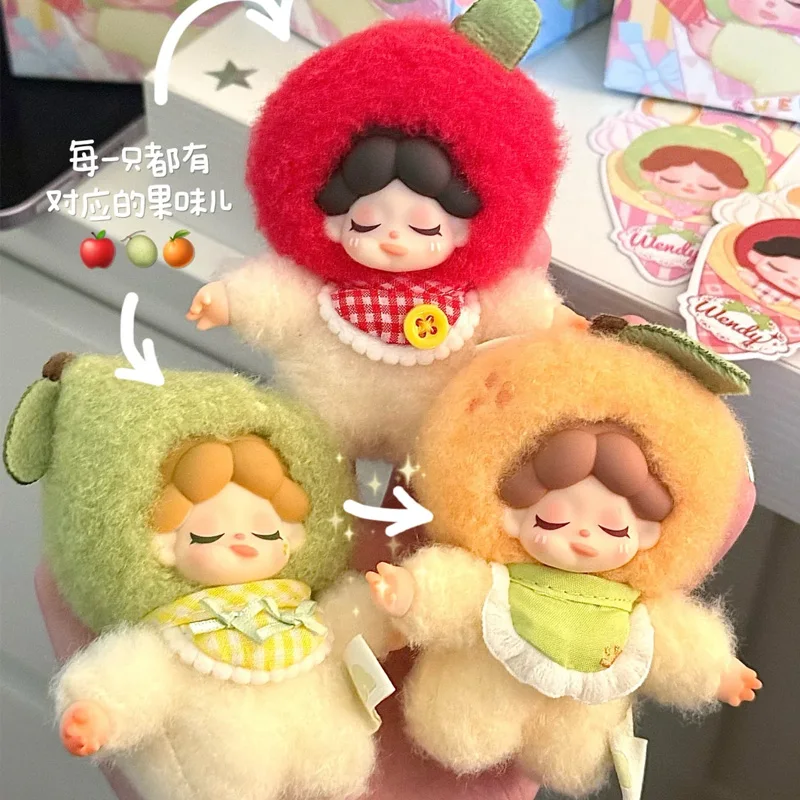 

Dodo Sugar Wendy Fruity Party Series Blind Box Vinyl Plush Doll Plush Bag Pendant Keychain Decor Collection Mystery Box Gifts