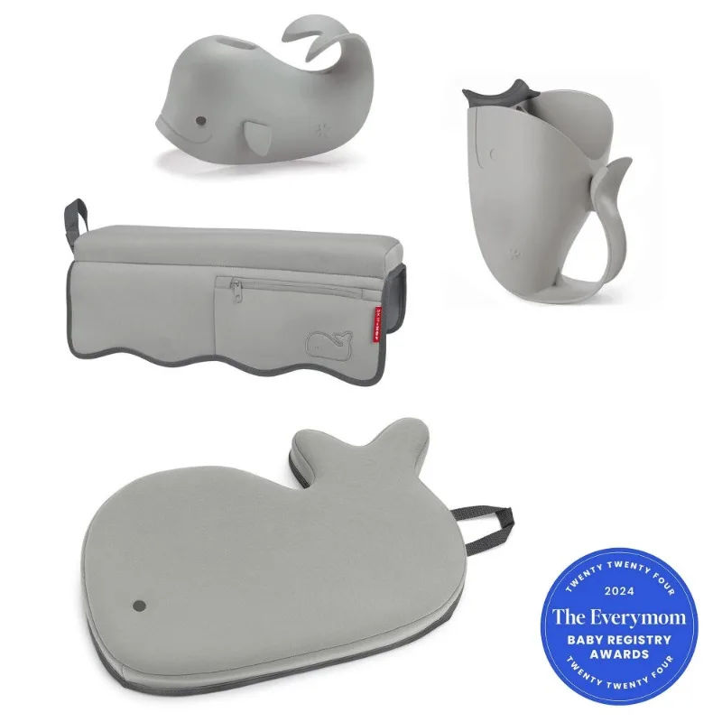 

new Moby Baby Bath Essential Set, Grey