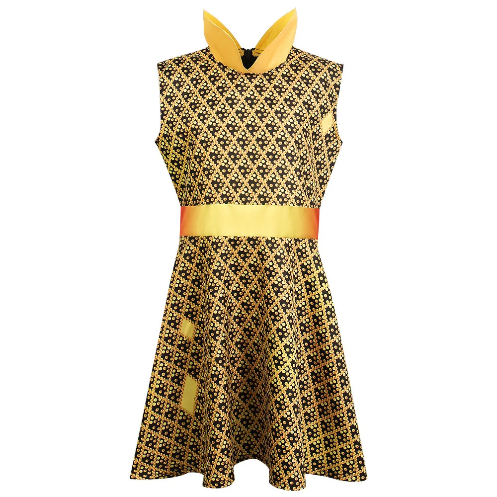 loween Cosplay Movie Crazy Town Ember Fire Wade Water Costume Women's Traditional Clothing Stage Performance Ethnic Wear