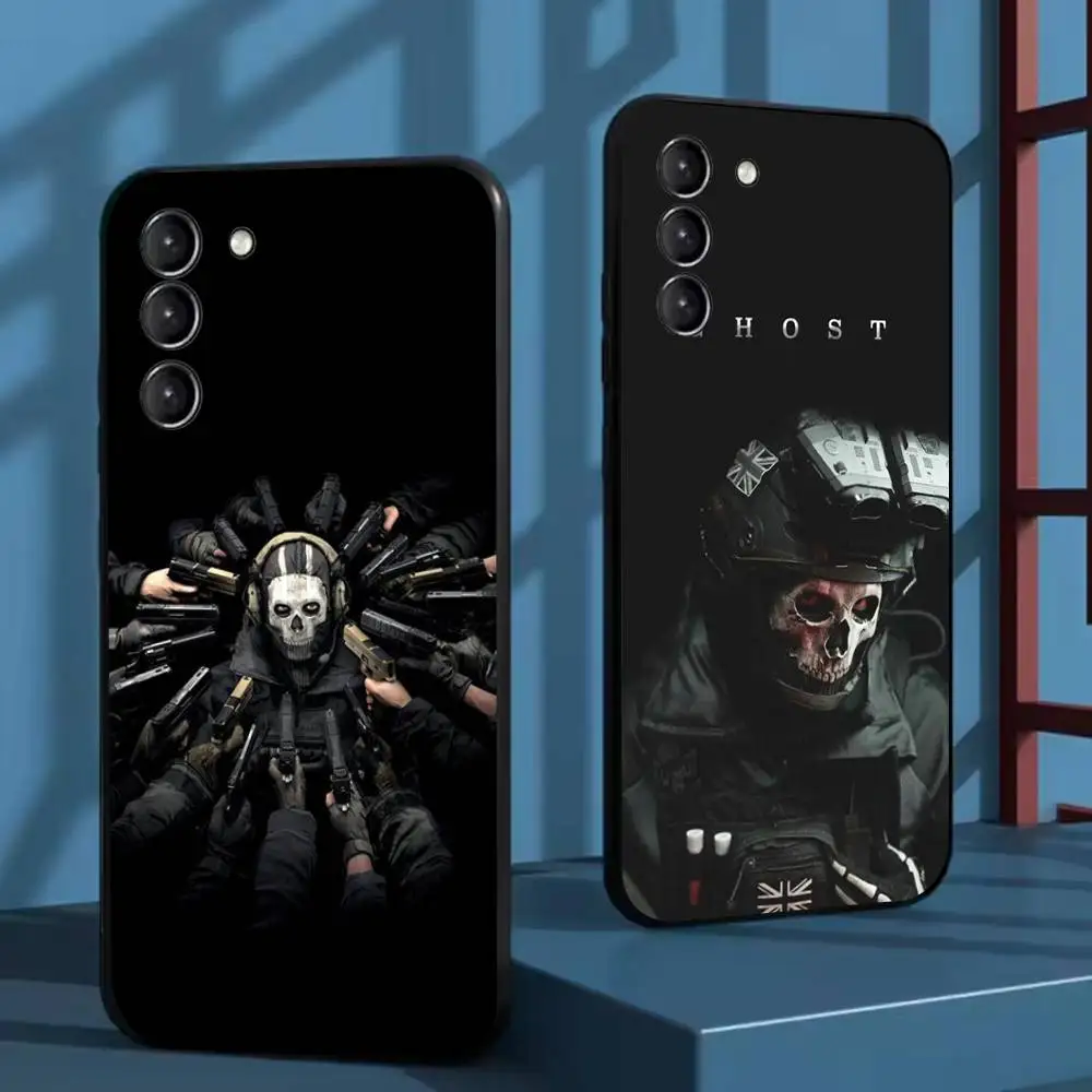 حافظة هاتف Game Call Of D-Duty 2 لهاتف Samsung Galaxy A 91,80,73,72,71,53,52,51,22,5G غطاء أسود ناعم مقاوم للصدمات