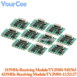 315MHZ 433MHZ Learning Remote Control Receiver Decoding Board Module Supports PT2272 Multiple Working Module