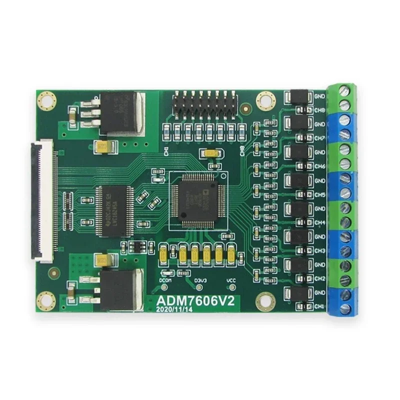 

Eight-channel ADC acquisition module iCore FPGA development board with ADM