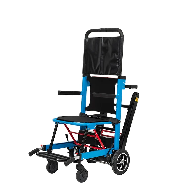 Rehabilitation elderly folding stair climbing wheelchair for stairs Therapy Electric Stair Climbing Wheelchair